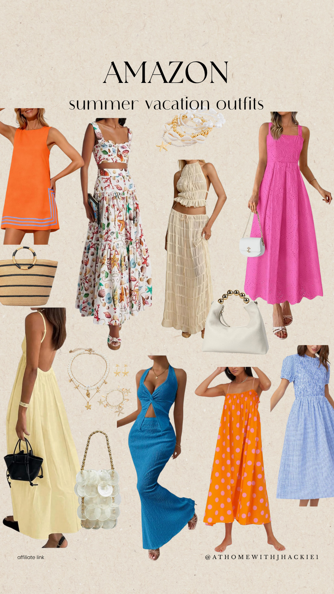 Amazon summer outfits, vacation outfits women, summer dress amazon finds, beach vacation outfits, resort wear women, affordable summer fashion amazon, colorful summer dresses, maxi dress summer outfit, tropical vacation outfits, summer accessories amazon, beach bag straw tote, summer jewelry trends, vacation outfit ideas women, lightweight summer dresses, casual summer style, chic summer outfit ideas, amazon fashion finds 2026, european summer outfit inspiration, coastal style outfits women 

 

#LTKBeauty #LTKTravel