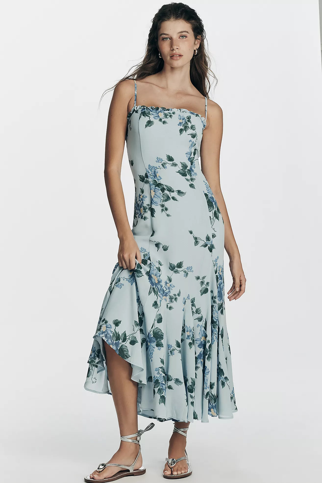 Reformation Lilibet Midi Dress | Anthropologie (US)