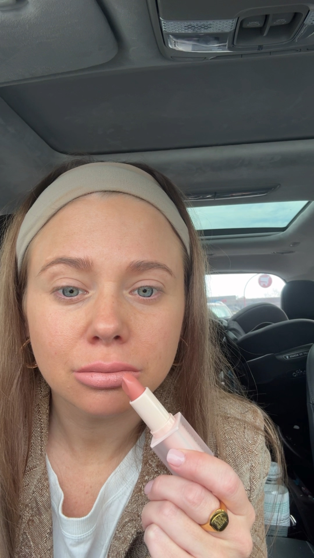 New lip colors I picked up! And linking the clothing I got for Brayton! The lipstick is like a nude-baby pink and the gloss is more of a candy pink .. gloss, vanilla cream pie, lipstick is brunch cream nude

#LTKFindsUnder100 #LTKBeauty #LTKFindsUnder50