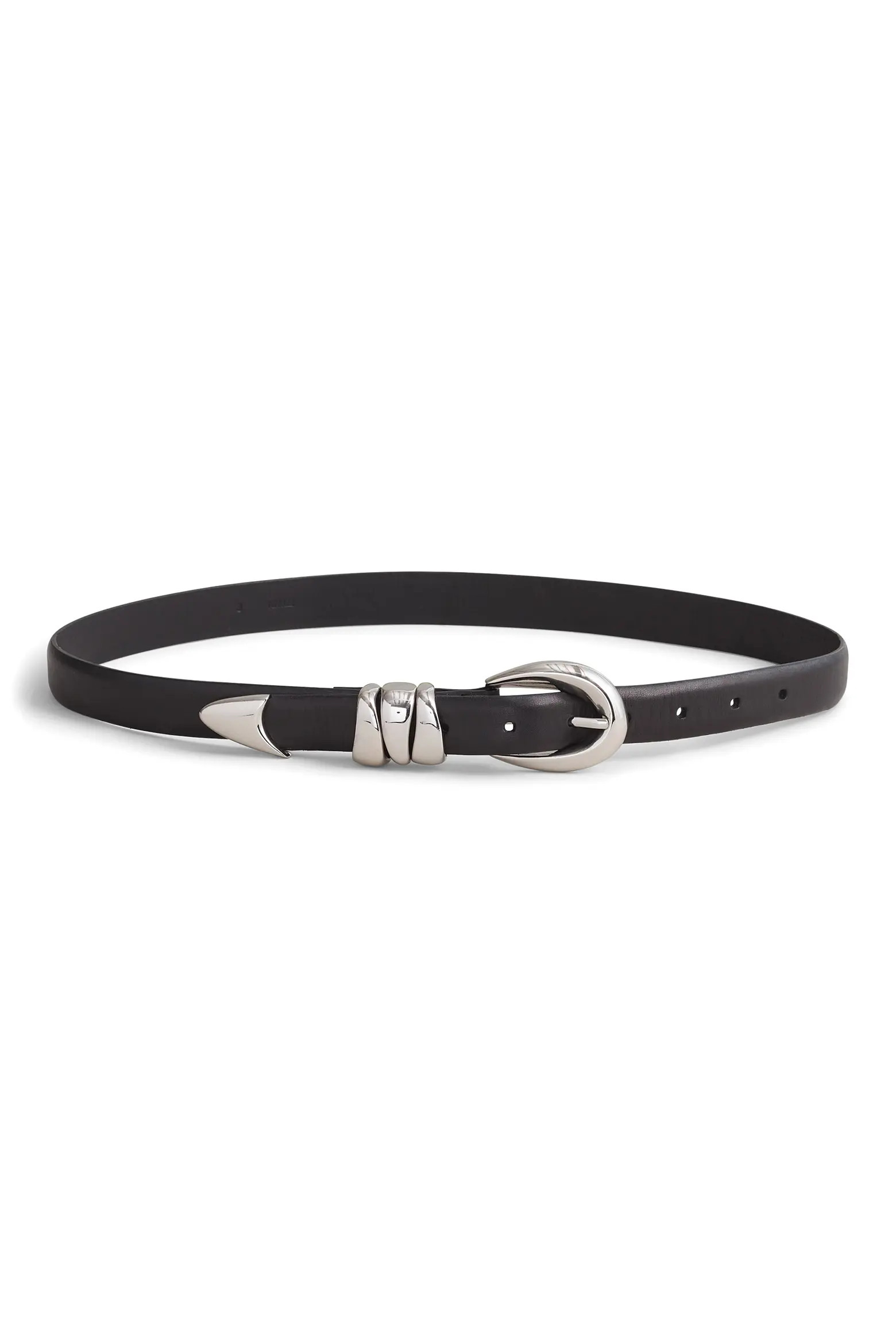 Madewell Triple Metal Keeper Leather Belt (Women) | Nordstrom | Nordstrom