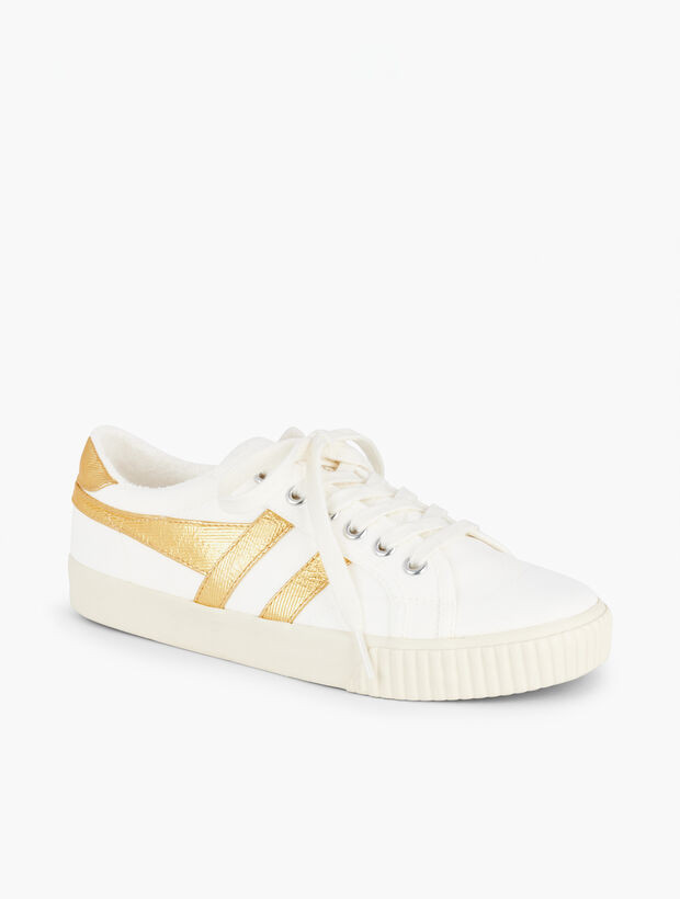 Gola® Mark Cox Tennis Sneakers - Metallic | Talbots