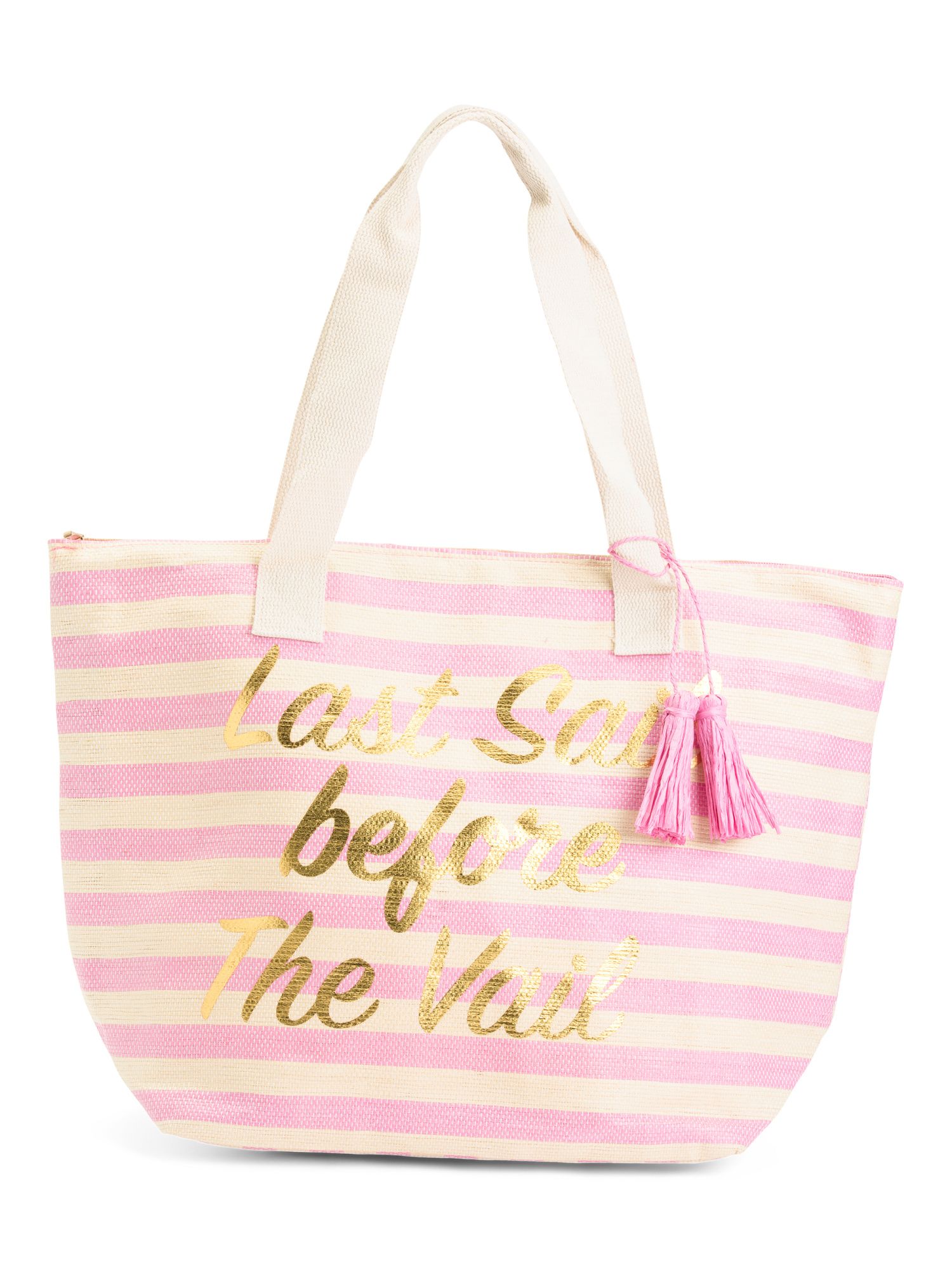 Insulated Straw Beach Tote | TJ Maxx