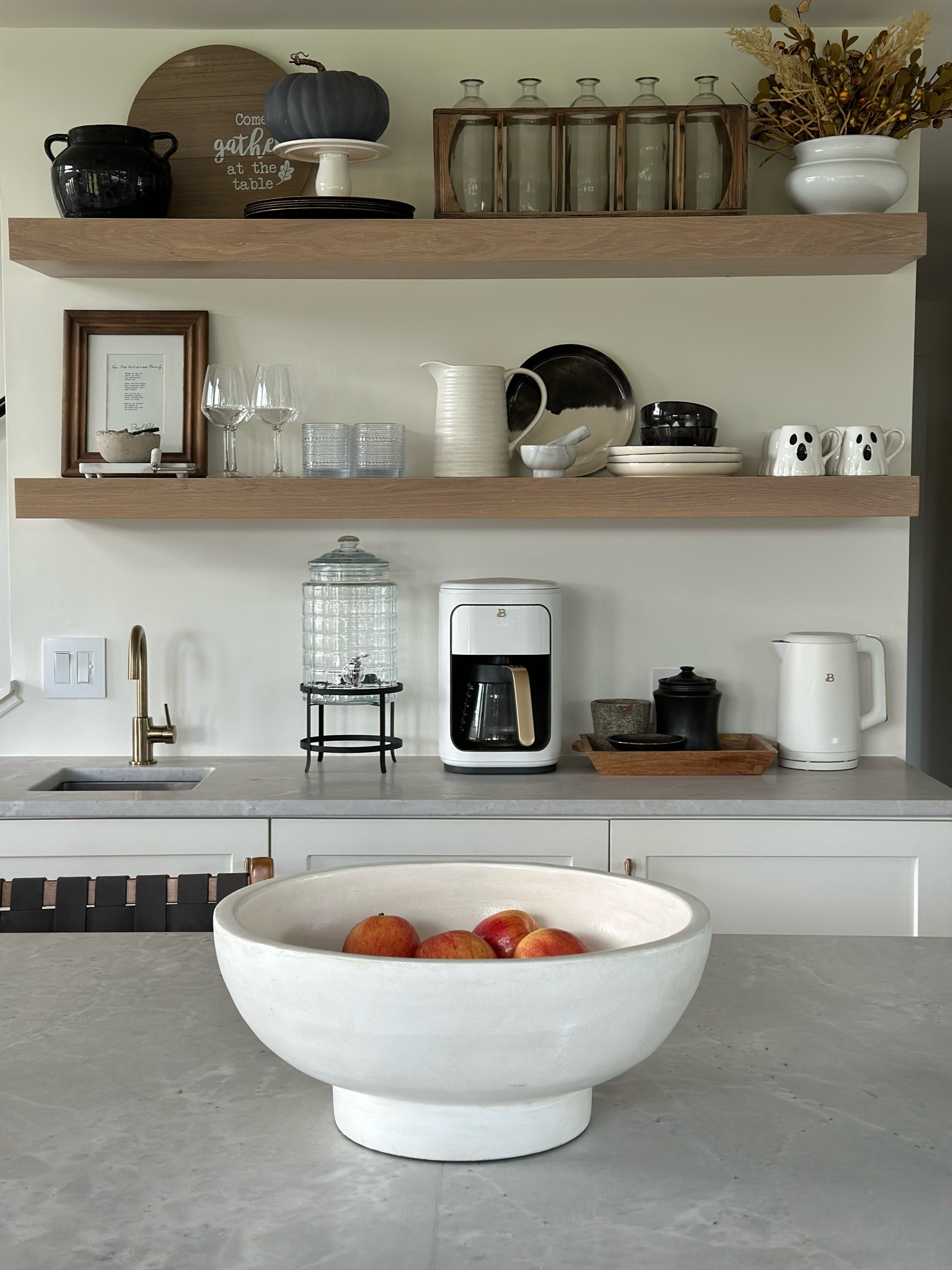 Kitchen coffee bar functional decor
Shelves

#LTKHalloween #LTKSeasonal #LTKhome