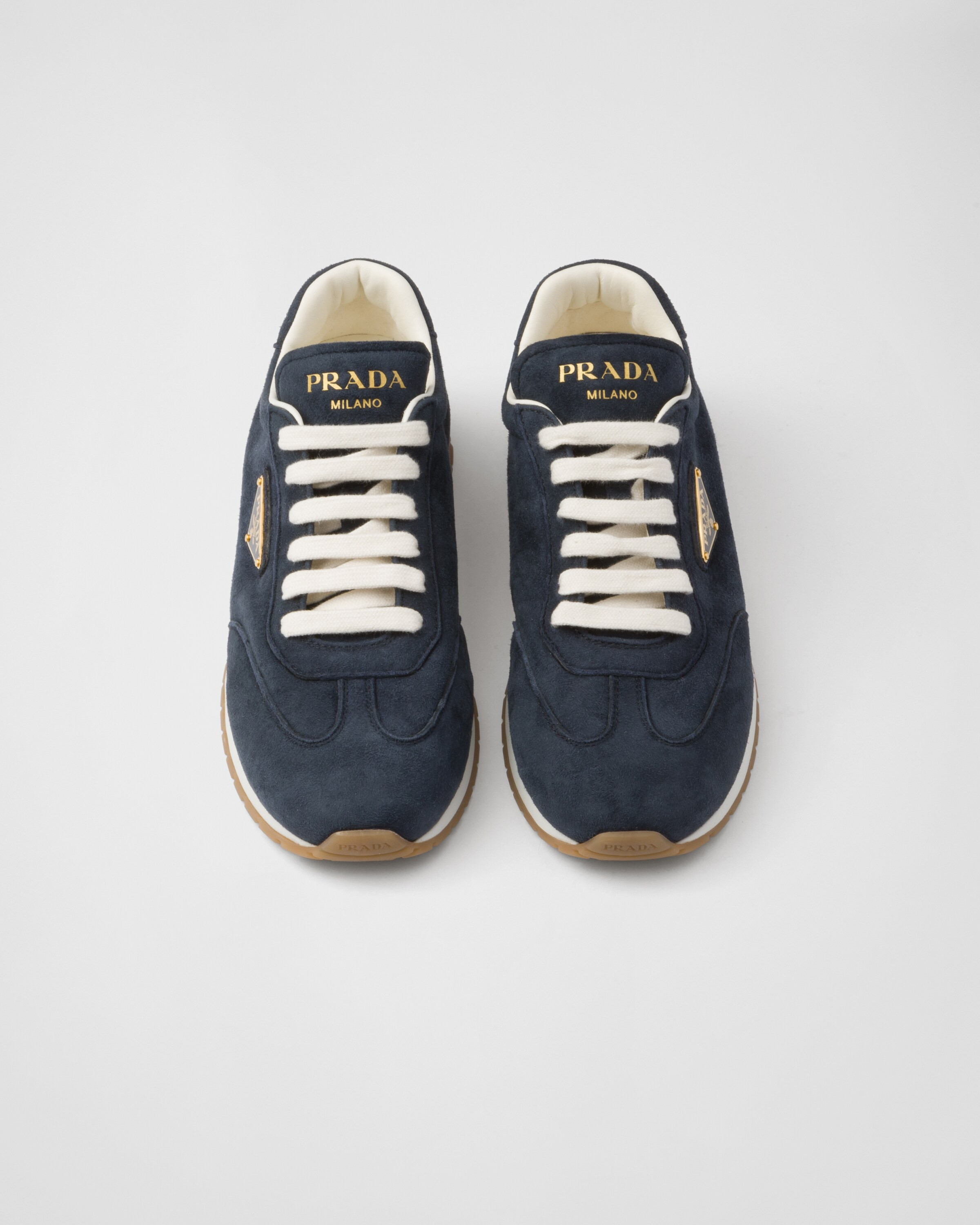 Suede sneakers | Prada US