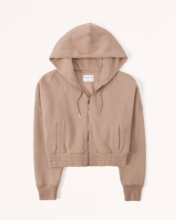 Essential Mini Sunday Hooded Full-Zip | Abercrombie & Fitch (US)