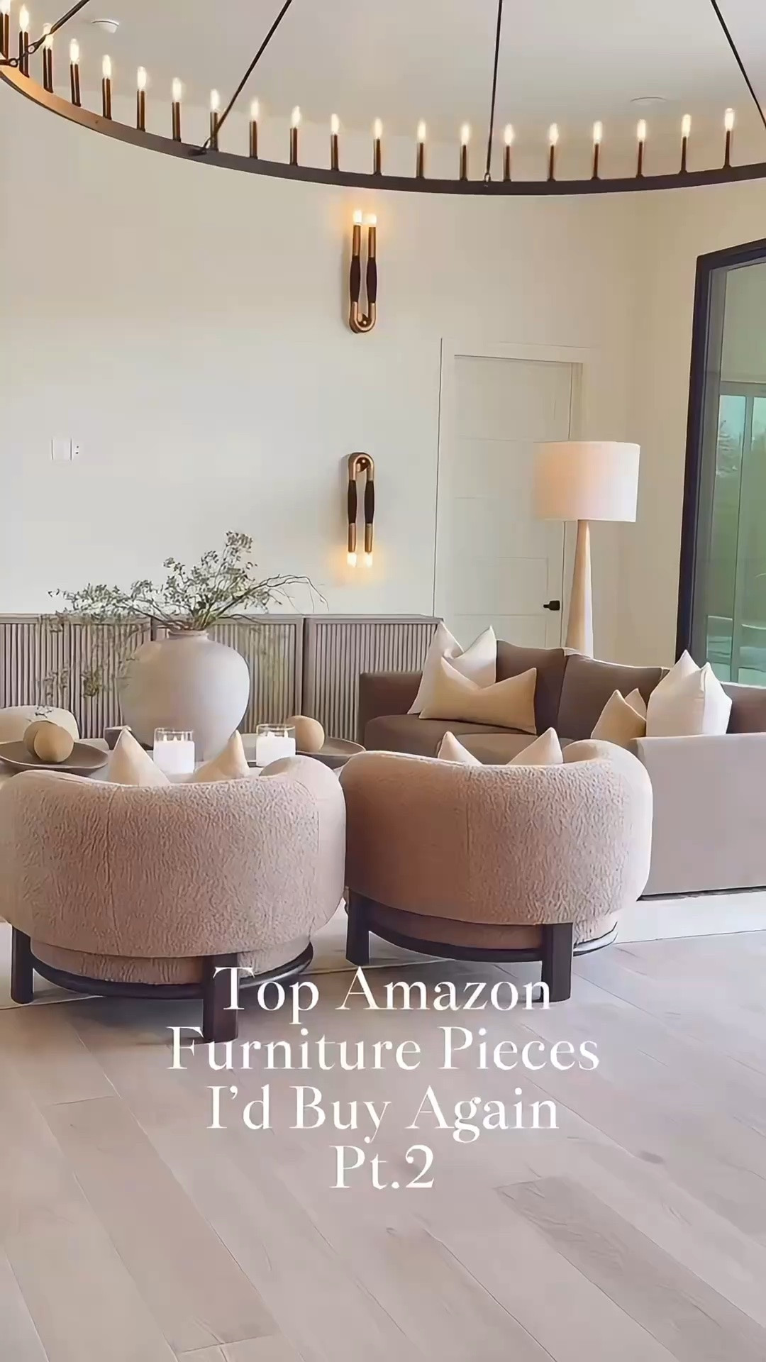 Top Amazon furniture pieces I would buy again without even thinking twice 🤍Pt.2 These are the ones that held up, elevated the space, and still feel designer every single day. From the barstools and curved couches to the pendant lighting and bed frames… these are the pieces that actually changed the room. If I had to start over tomorrow, these would be in my cart again. 

—-
Amazon furniture modern barstools curved couch living room arched cabinet upholstered bed frame

Summerthompsonstyles

#LTKU #LTKHome #LTKdayinmylife