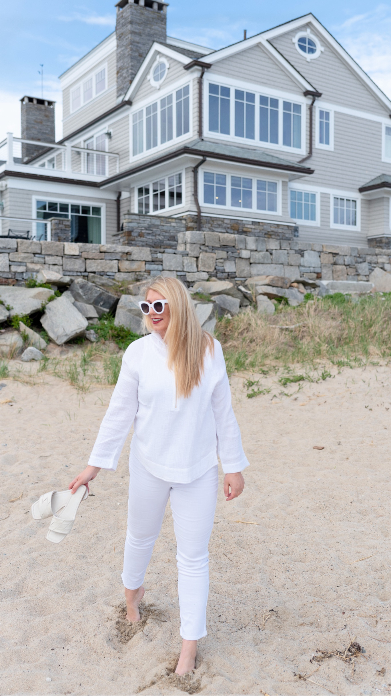 Great cotton gauze hoodie & soft brushed cotton jeans 

#LTKsalealert #LTKfindsunder100 #LTKover40