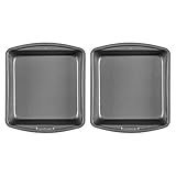 Goodcook 2pk Set 8x8 Baking Pan, 2 Pack, Gray | Amazon (US)