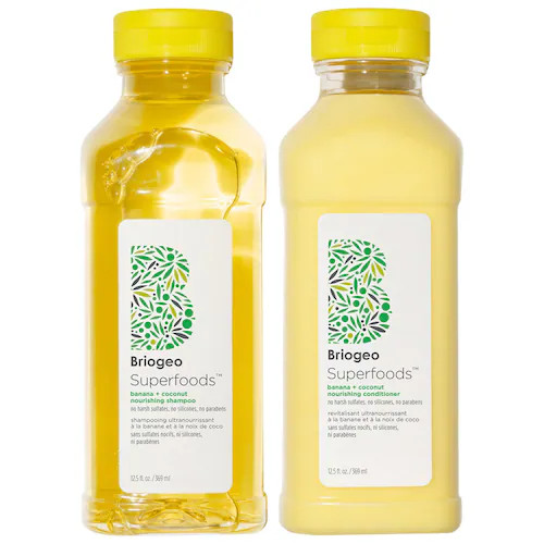 Superfoods Banana + Coconut Nourishing Shampoo + Conditioner Duo for Dry Hair | Sephora (US)