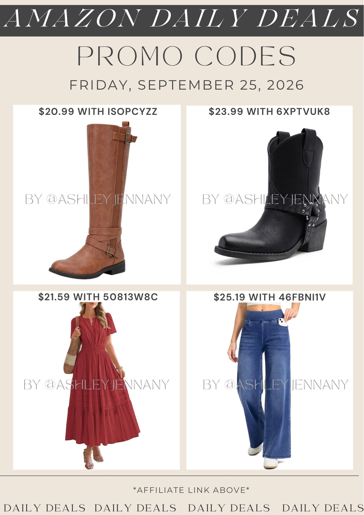 Amazon deals

#LTKSeasonal #LTKSaleAlert #LTKMidsize
