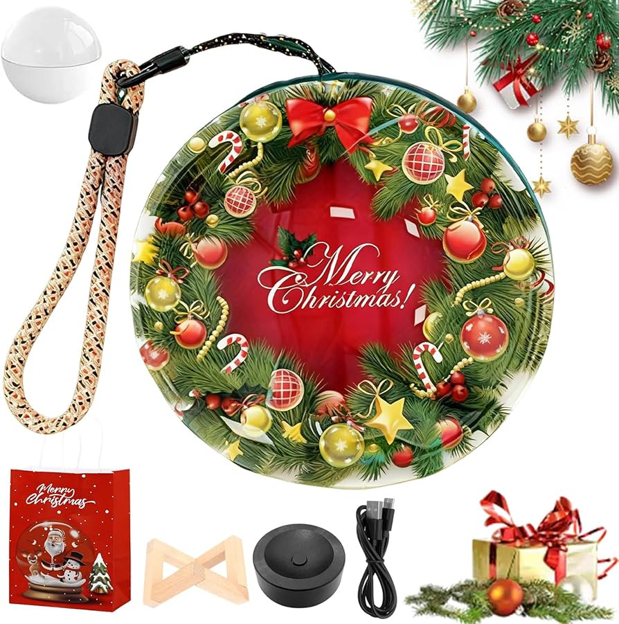 Weihnachtskugel mit Video, 2025 WiFi Christbaumkugel Memory Sphere, Personalisiertes Digitale 3D ... | Amazon (DE)