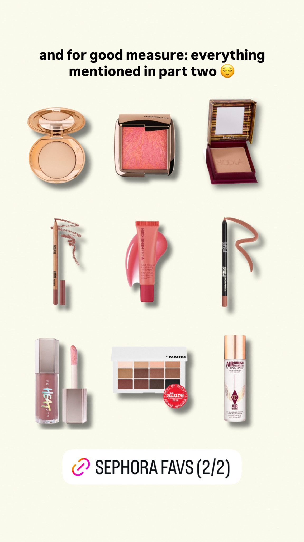 part 2 of my #sephorasale favorites that I own and would repurchase 🥰