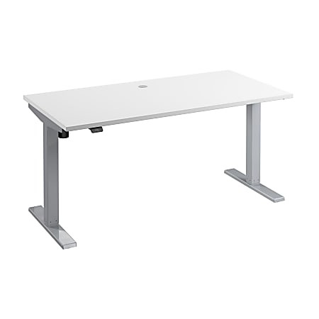 Move 40 Series by Bush Business Furniture Electric Height Adjustable Standing Desk 60 x 30  White... | Office Depot and OfficeMax 