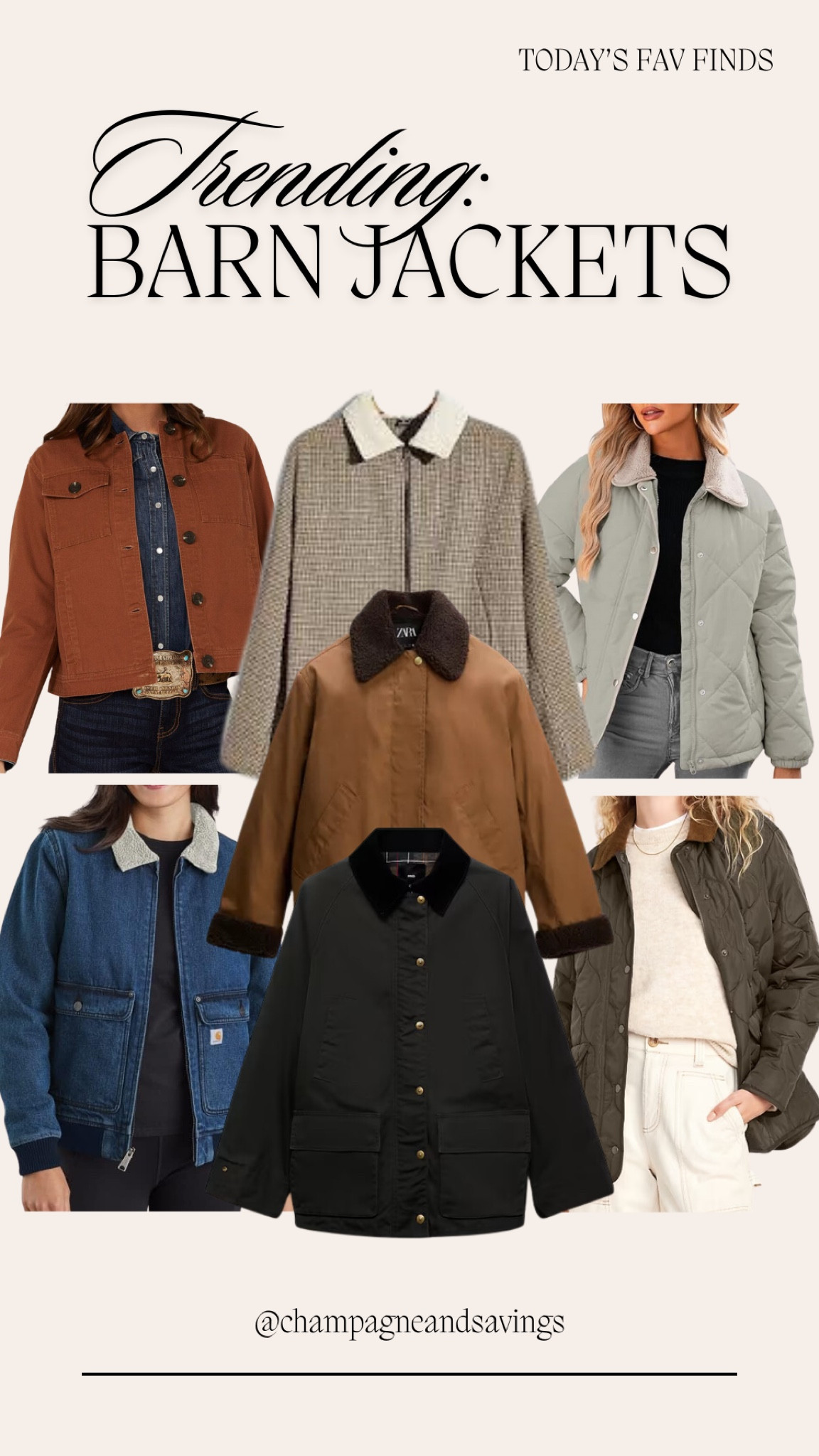 Fall fashion trend alert: barn jackets! Putting together a barn jacket outfit is a must this season and I rounded up the best of this women’s outerwear piece that is perfect for a casual outfit this fall! Follow for more women’s autumn outfit ideas! 

#LTKSeasonal #LTKFindsUnder100 #LTKStyleTip