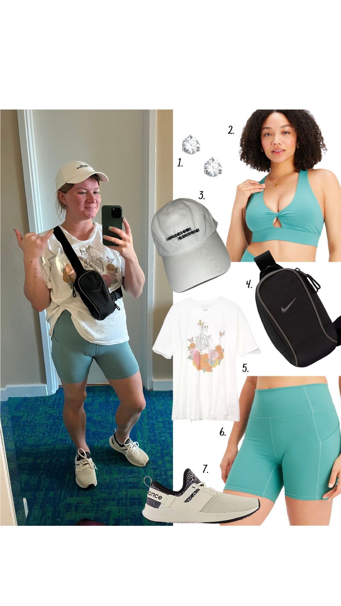 Hiking Diamond head national park right off the Waikiki Beach in Oahu, Hawaii

Fabletics sports bra and shorts set, under armor hat, new balance sneakers, Nike small backpack and American Eagle tee

#LTKunder100 #LTKtravel #LTKfit