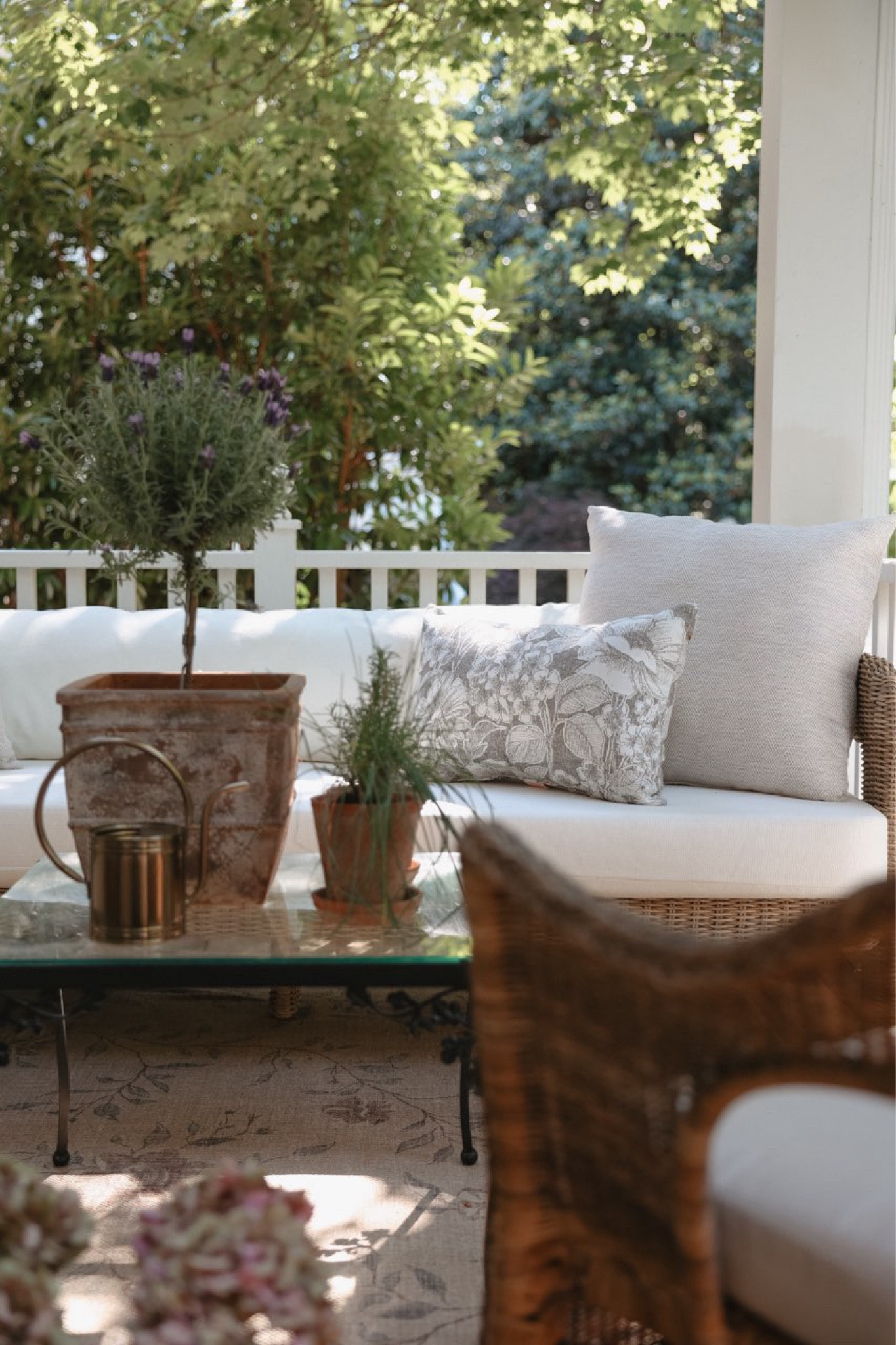 Making our outdoors comfy - sofa is on sale and the cushions from The Company Store are on sale as well as stain-, fade-, water-, mold-, & mildew- resistant 🤍

#LTKHome #LTKSaleAlert