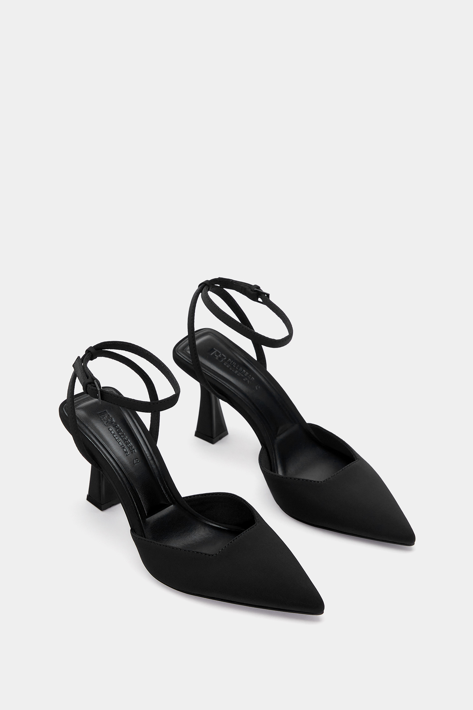 High-heel shoes with ankle straps | PULL and BEAR UK