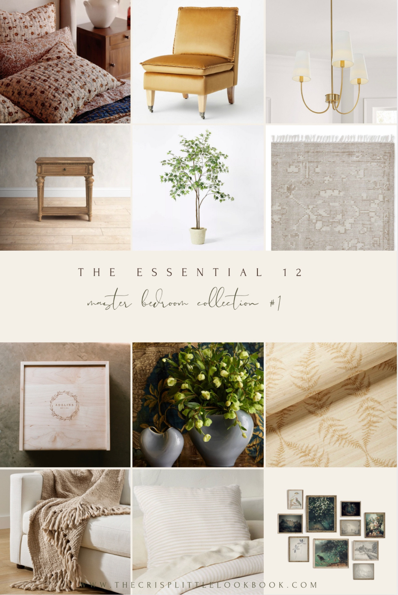 Intentionally and thoughtfully curated … to create beautiful, warm, welcoming spaces … the Essential 12: Master Bedroom Capsule Collection No. 1 is on the blog!  

#LTKhome