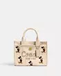 Disney X Coach Cargo Tote Bag 20 With Mickey Mouse In Regenerative Cotton Canvas | Coach (US)