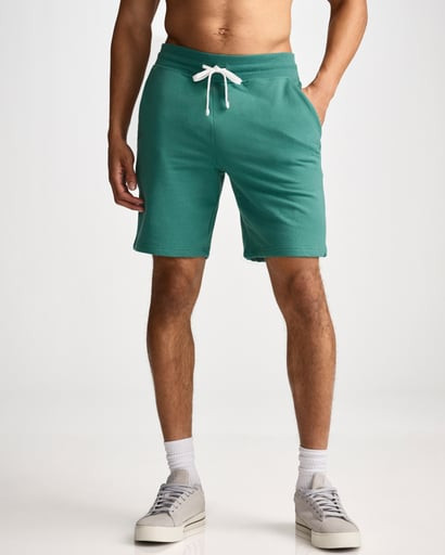 Lightweight Cotton Blend Fleece 8.5" Short | Jockey