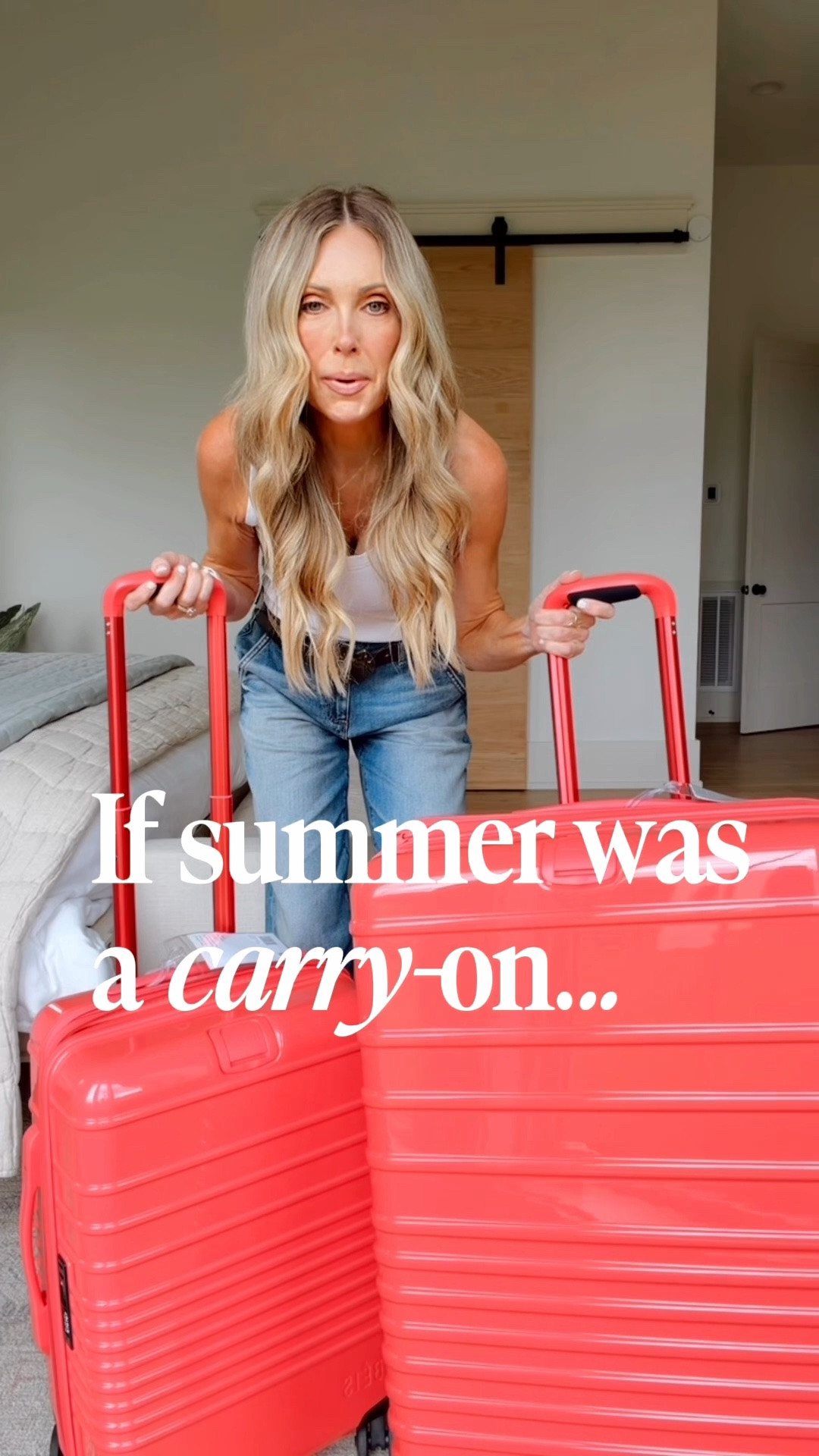 The new Fruit Punch color for the Beis x Poppi collection is even prettier in person! Get the carry-on and the check in bag for a matching set!  Other pieces to add as well. 

@beistravel #ltktravel