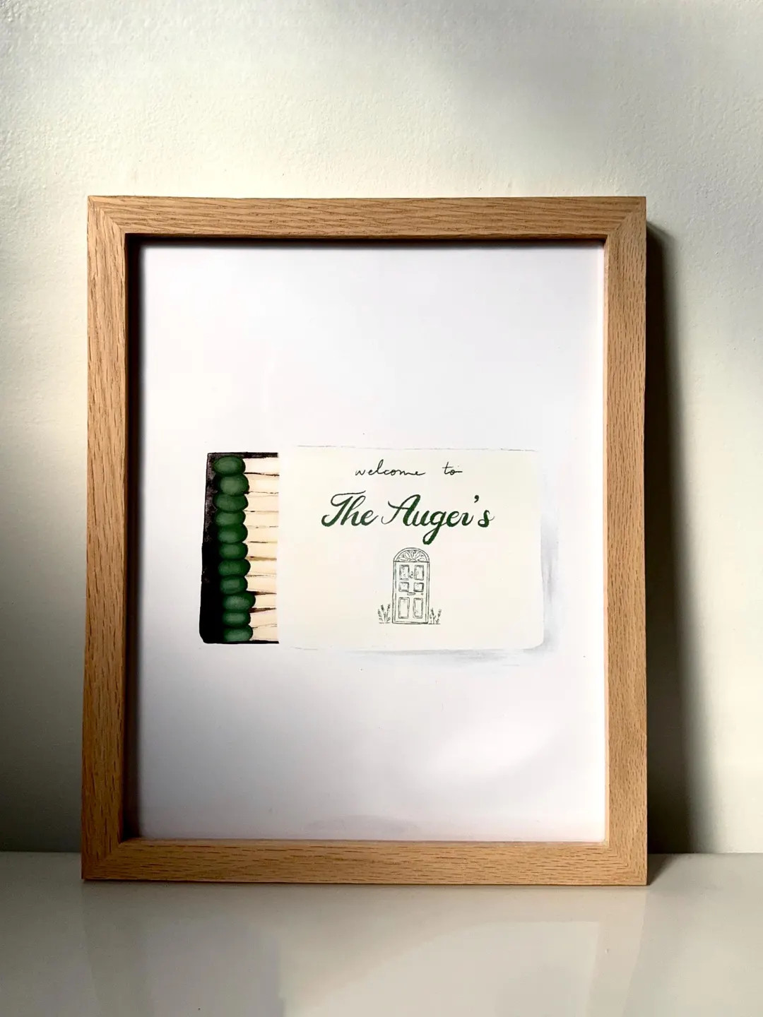 Custom Personalized Housewamring Matchbox Art Print - Etsy | Etsy (US)