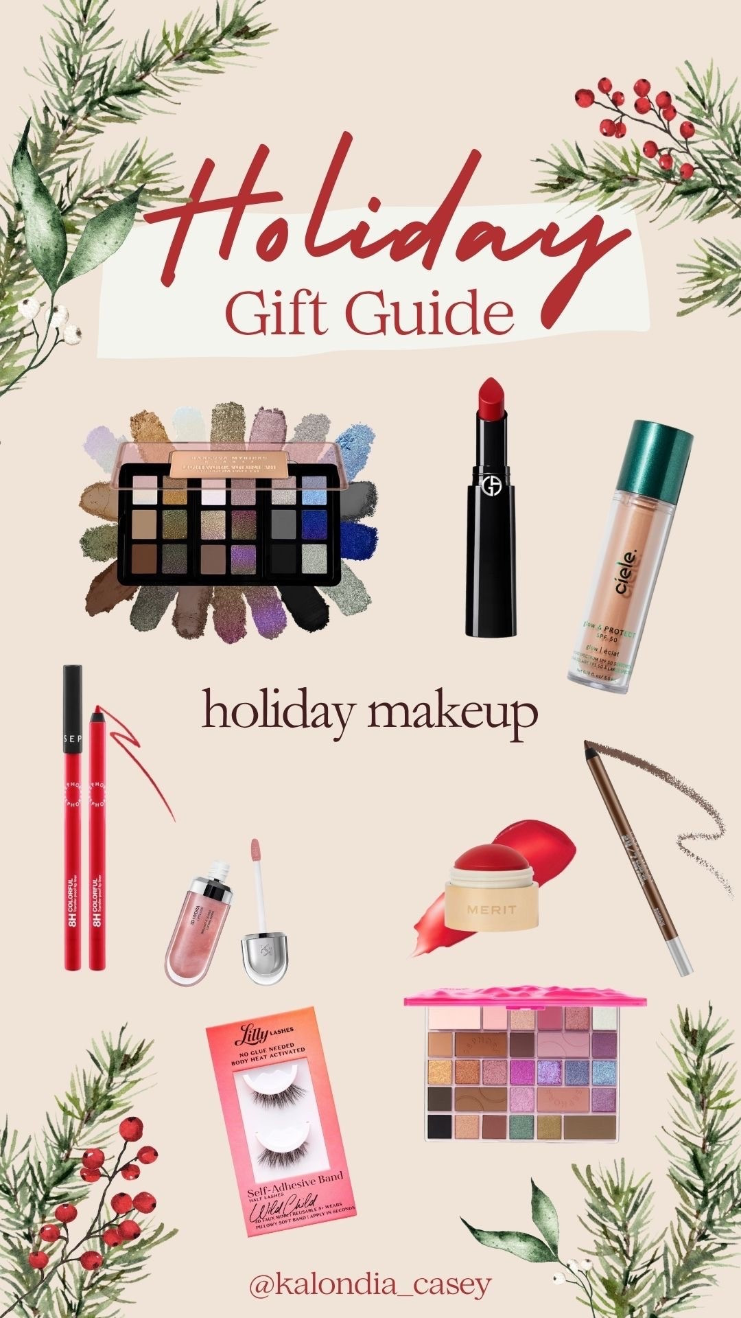 Holiday Glam 🎁✨ 

Sharing my favorite holiday makeup must-haves! The ultimate guide for gifting or treating yourself 💫

The perfect picks for sparkly all season long!💄🎄

#holidaymakeup
#holidayglam 
#giftguide 
#giftideas 
#christmasgift
#wishlist

#LTKBeauty #LTKHoliday #LTKGiftGuide
