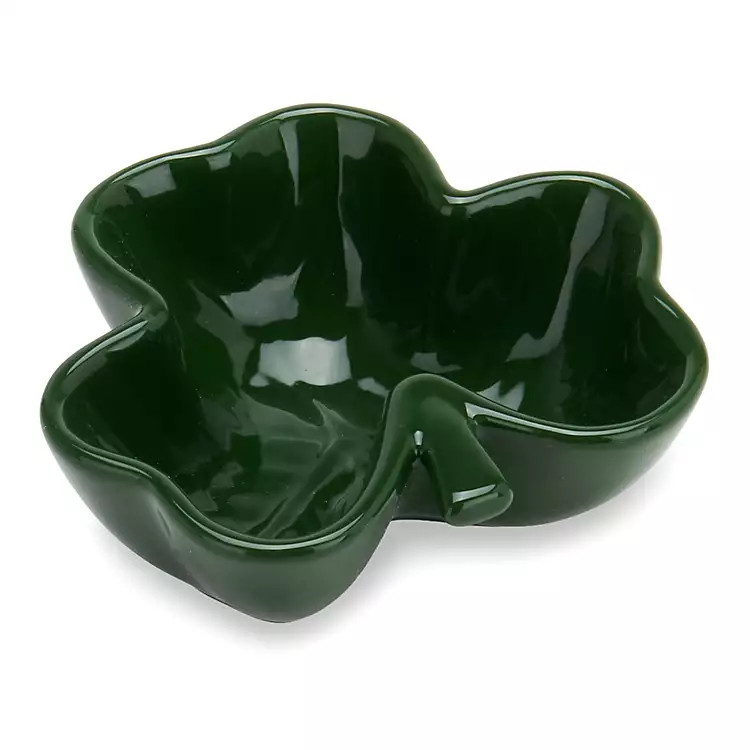 St Patrick Clover Shaped Bowl | Kirklands