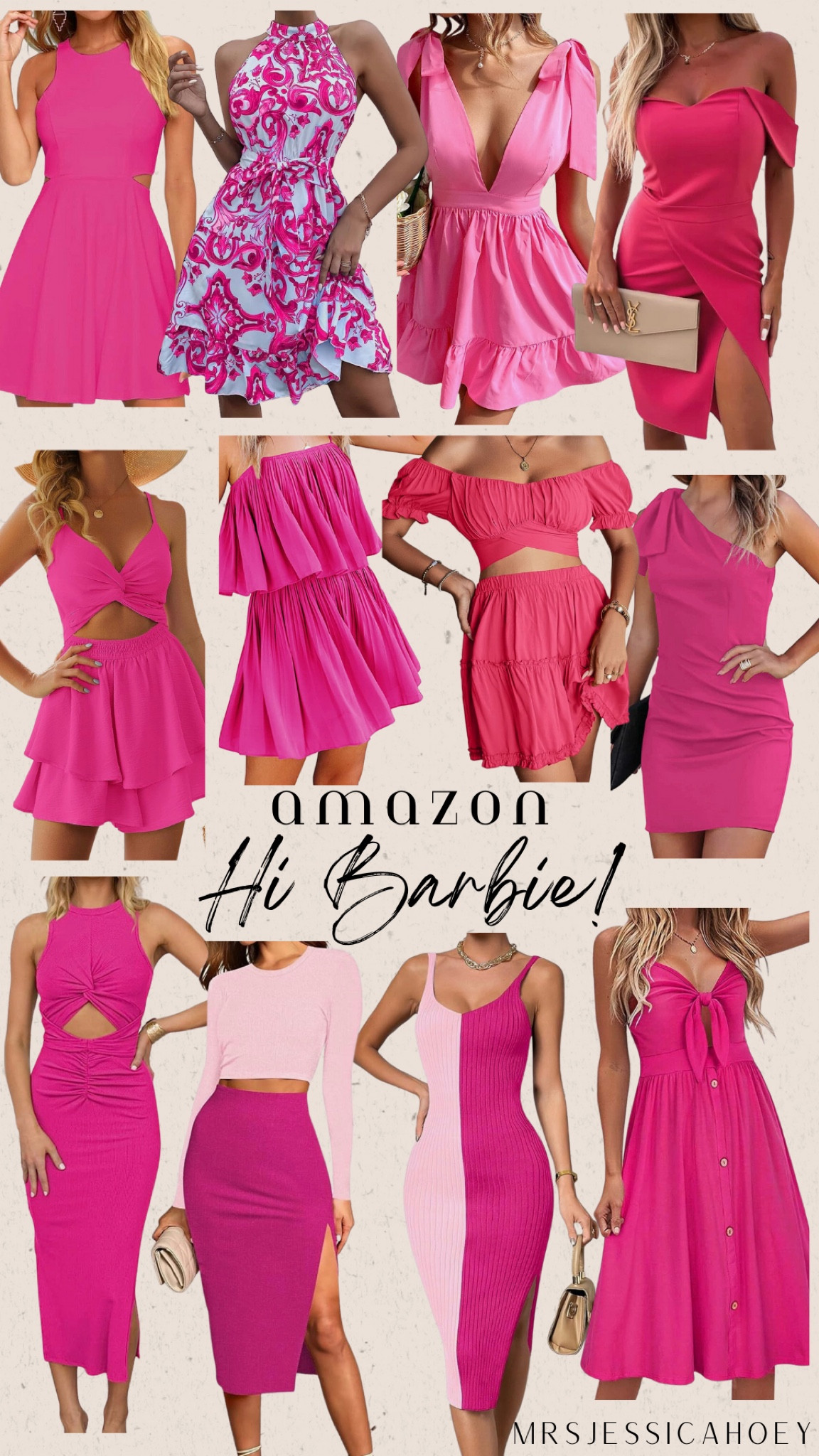 Barbie. Barbie outfit. Pink dress. Summer dress. Wedding guest dress. Cocktail dress. Vacation outfit. 🩷

#LTKFind #LTKunder50 #LTKstyletip