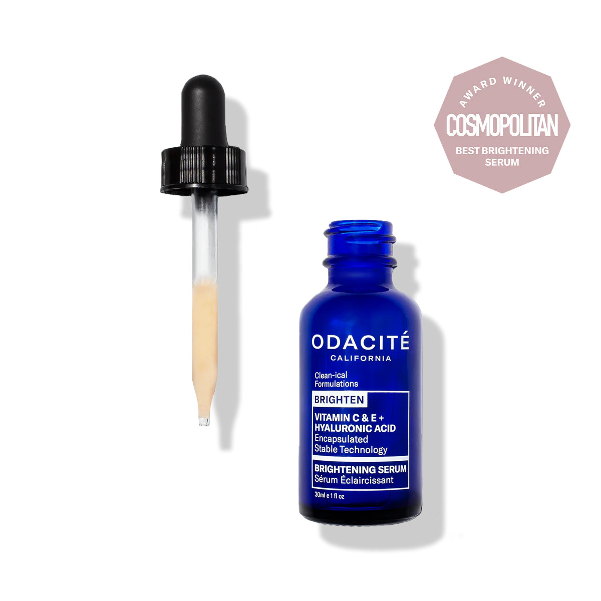 Brightening Serum • Vitamin C & E + Hyaluronic Acid | Odacité