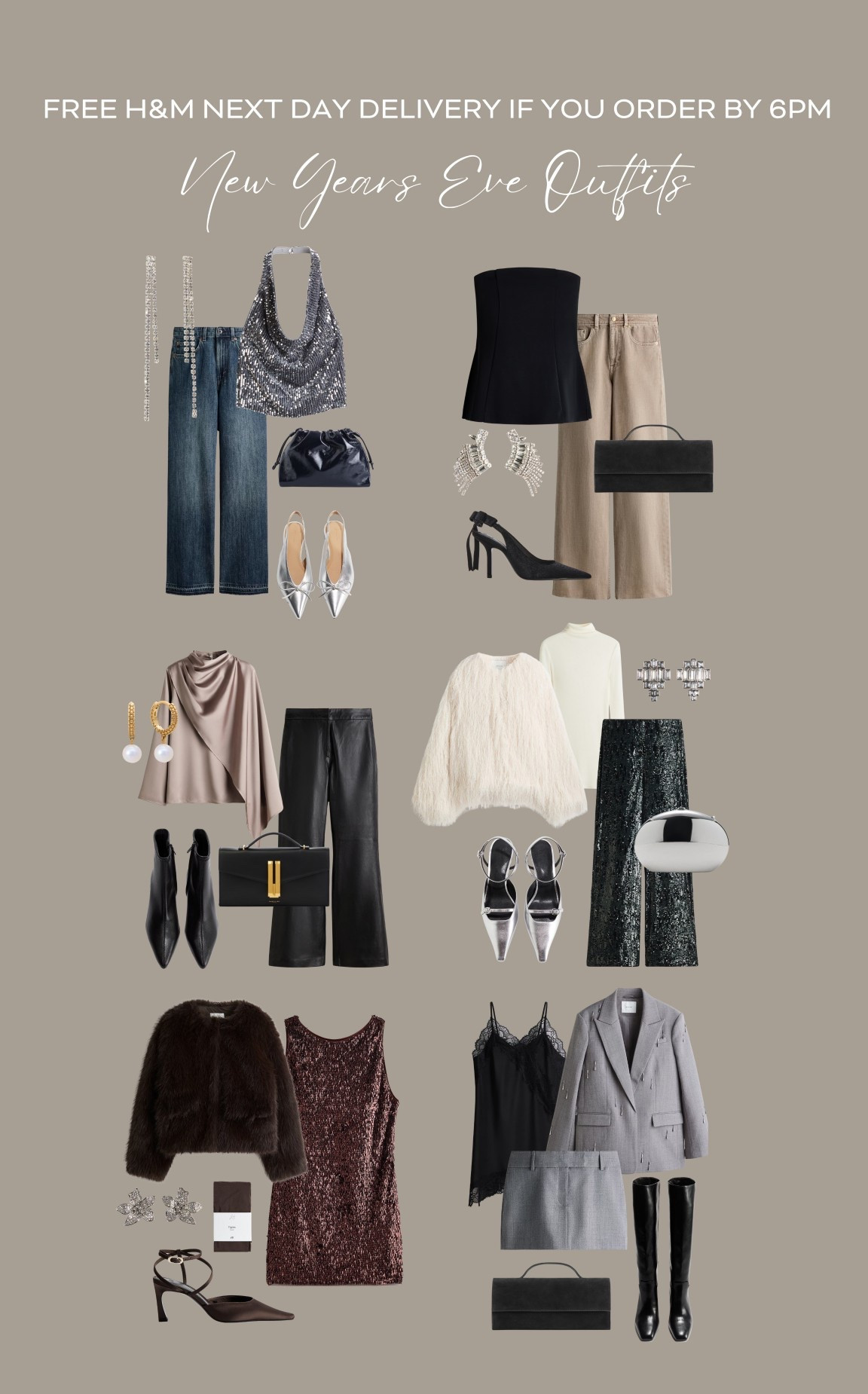 H&M New Year’s Eve outfits 🪩✨🥂 free next day delivery if you order by 6pm!

#LTKpartywear #LTKfestive #LTKuk