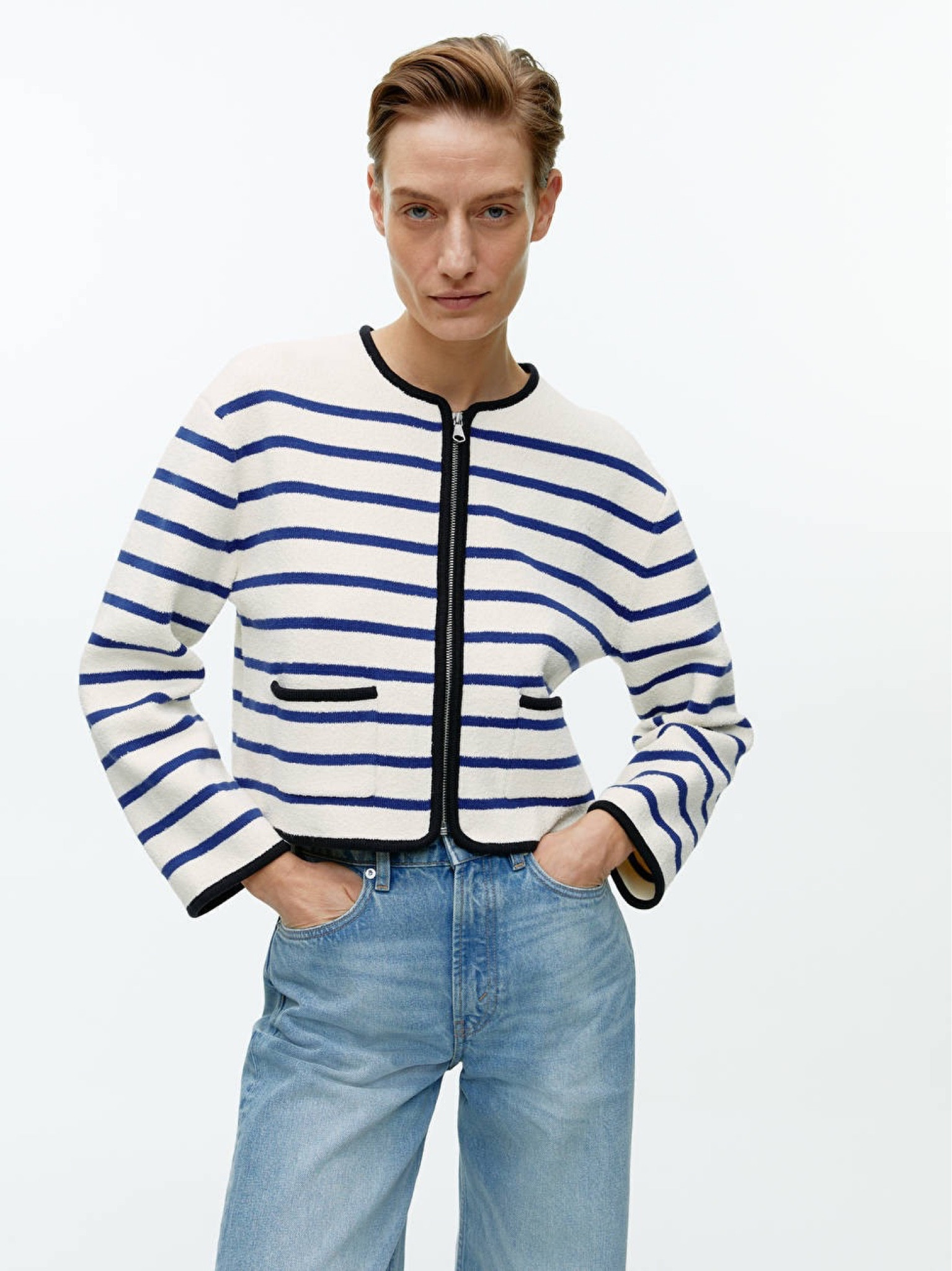 Striped jacket 

#LTKFind