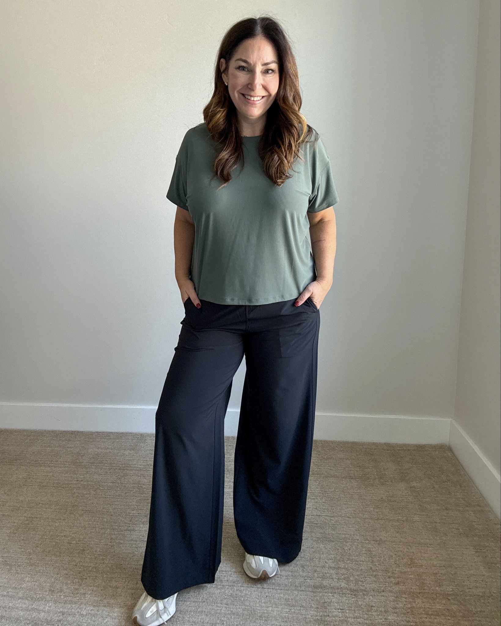 Fall Casual outfit wearing XL in tee, Large in pants #amazonfashion #casualoutfit 

 #LTKActive #LTKMidsize #LTKFindsUnder50
