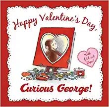 Happy Valentine's Day, Curious George!: A Valentine's Day Book For Kids     Hardcover – Lift th... | Amazon (US)
