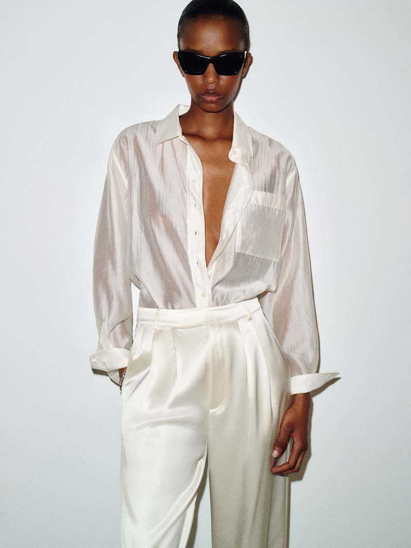 Eli Oversized Shirt | Reformation (Global)