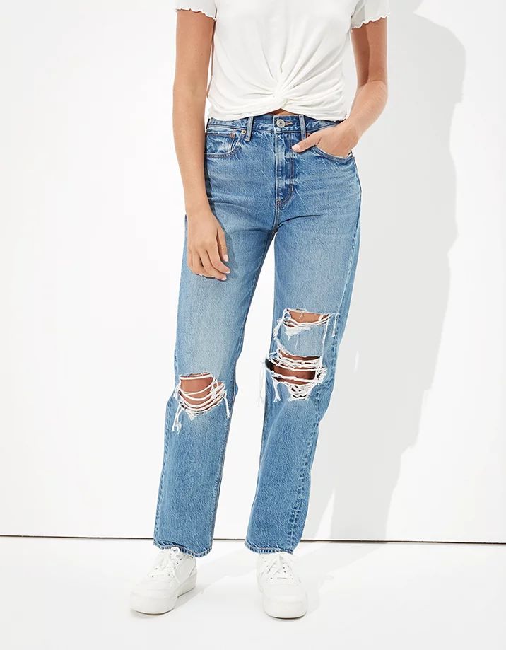 AE Ripped '90s Boyfriend Jean | American Eagle Outfitters (US & CA)