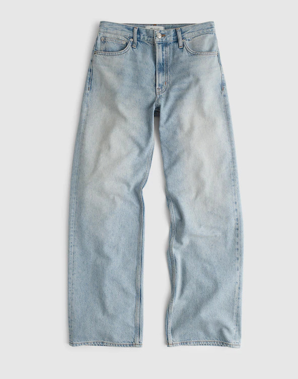 The Low-Slung Baggy Jean in Airy Denim | Madewell