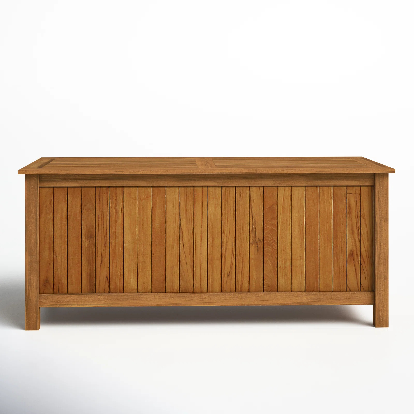 Summerton Teak Solid Wood Deck Box | Wayfair North America