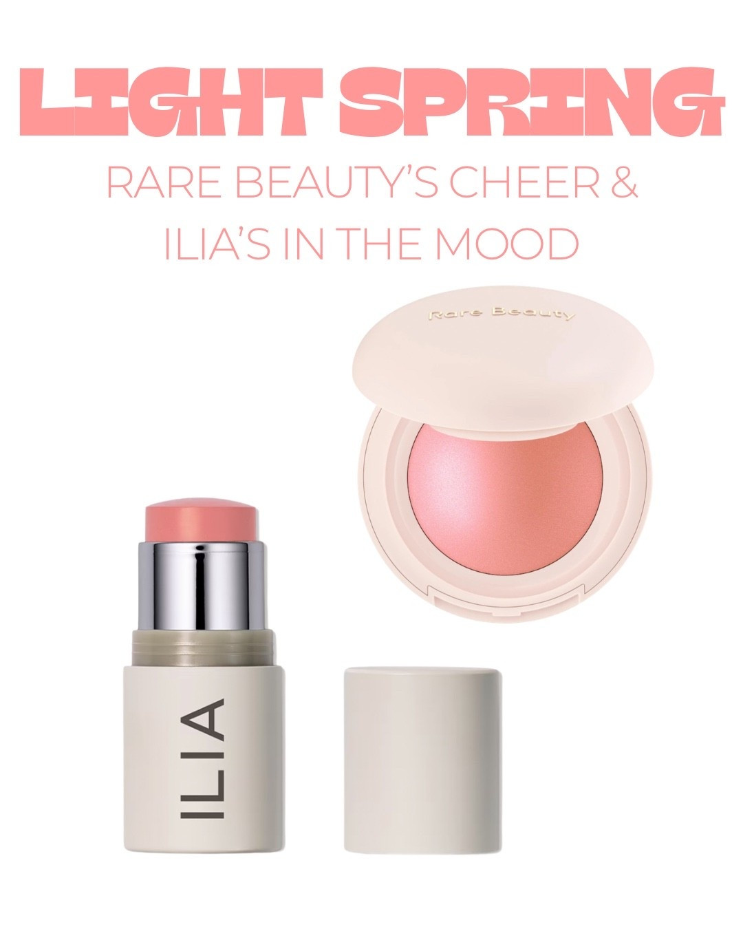 Light spring blush