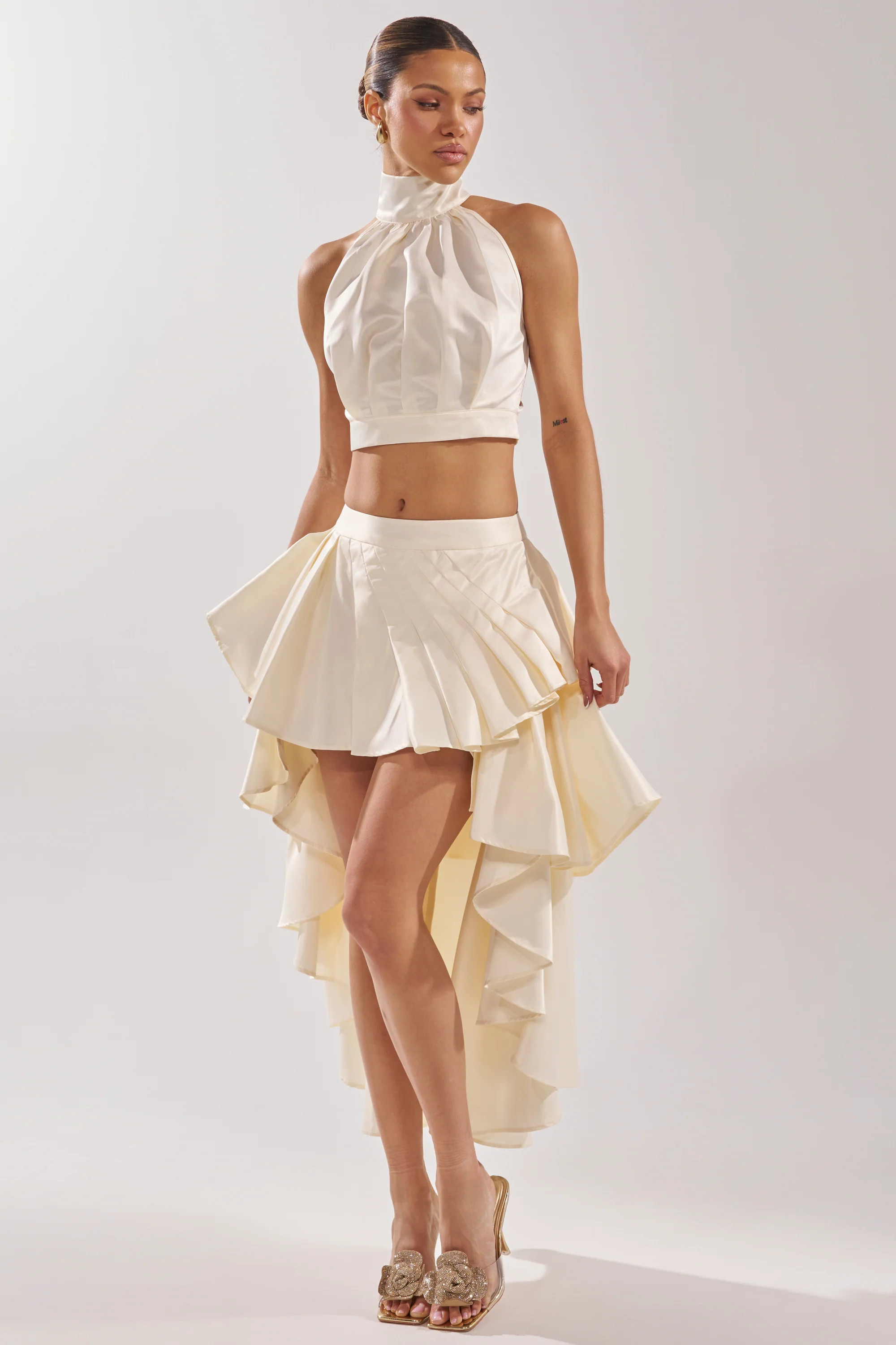 IT WAY EASY HIGH LOW SKIRT | AKIRA