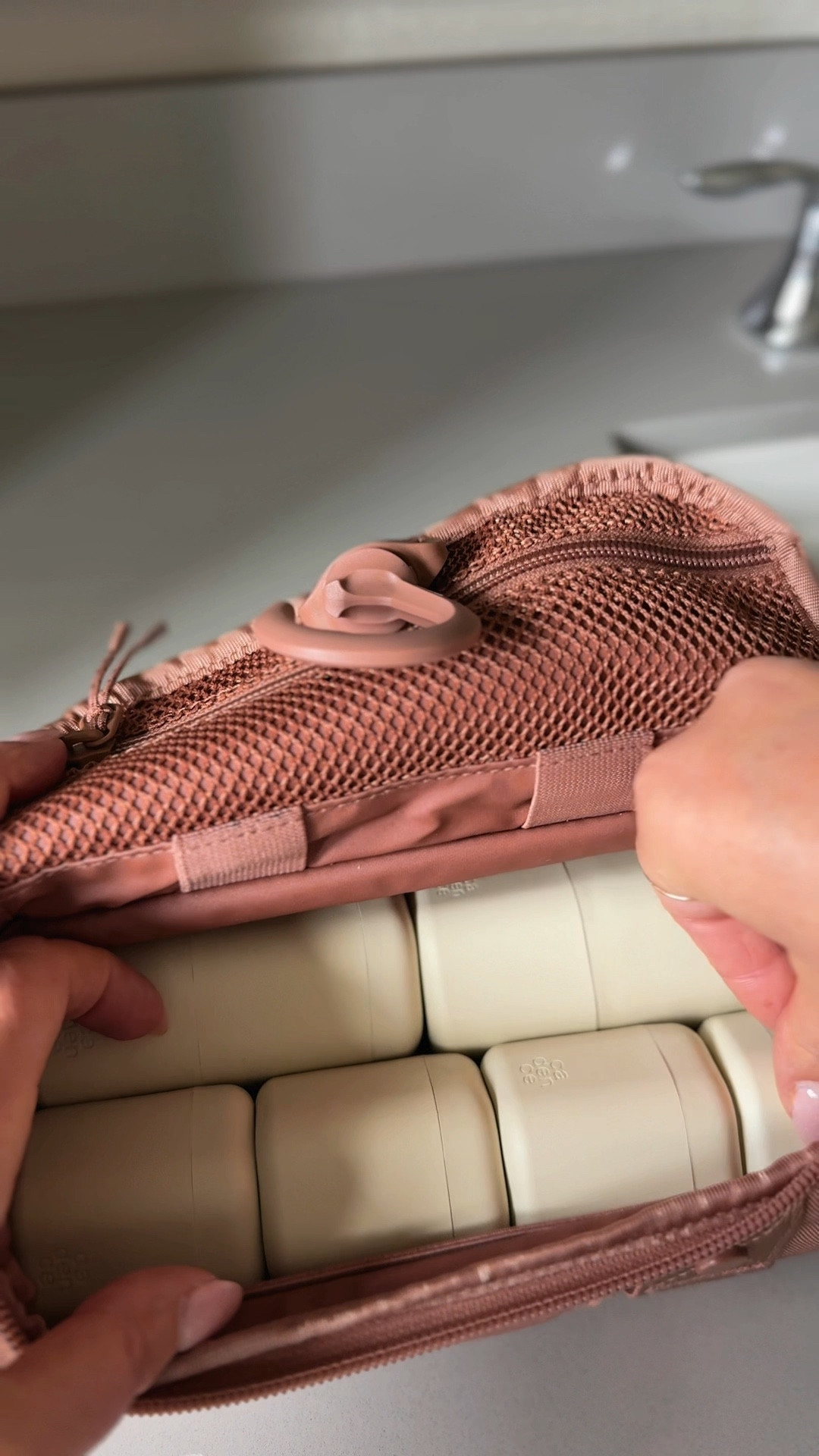 Is anyone else dreaming about spring break trips yet?! I’m dying to go somewhere!! These are my absolute favorite travel containers from Keep Your Cadence!! I may or may not have a discount code for you guys very soon (make sure to check my IG stories in the coming days) 😘😘😘 And don’t they pair beautifully will my Dagne Dover toiletry kit? They fit so perfectly it’s like they were made for each other! 

#LTKActive #LTKselfcare #LTKTravel