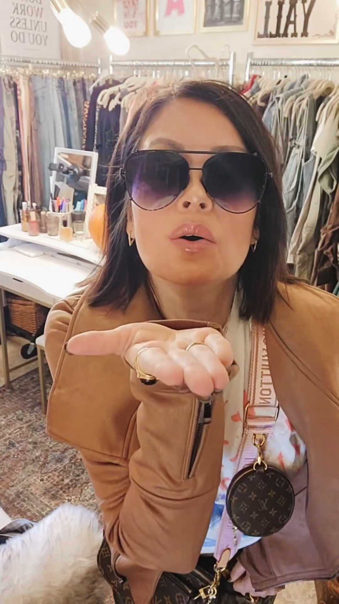 A Saturday morning brunch outfit. Casual & easy with our favorite leopard jeans! Wearing a large. Tee is a small I& selling out fast. Jacket is a small & has stretch & is super comfortable. Lips it a perfect lip combo. 

Discount Code: ALITORRES25 @VICI Collection 

#leopardjeans
#casualoutfit
#falloutfit


#LTKFindsUnder50 #LTKShoeCrush #LTKStyleTip