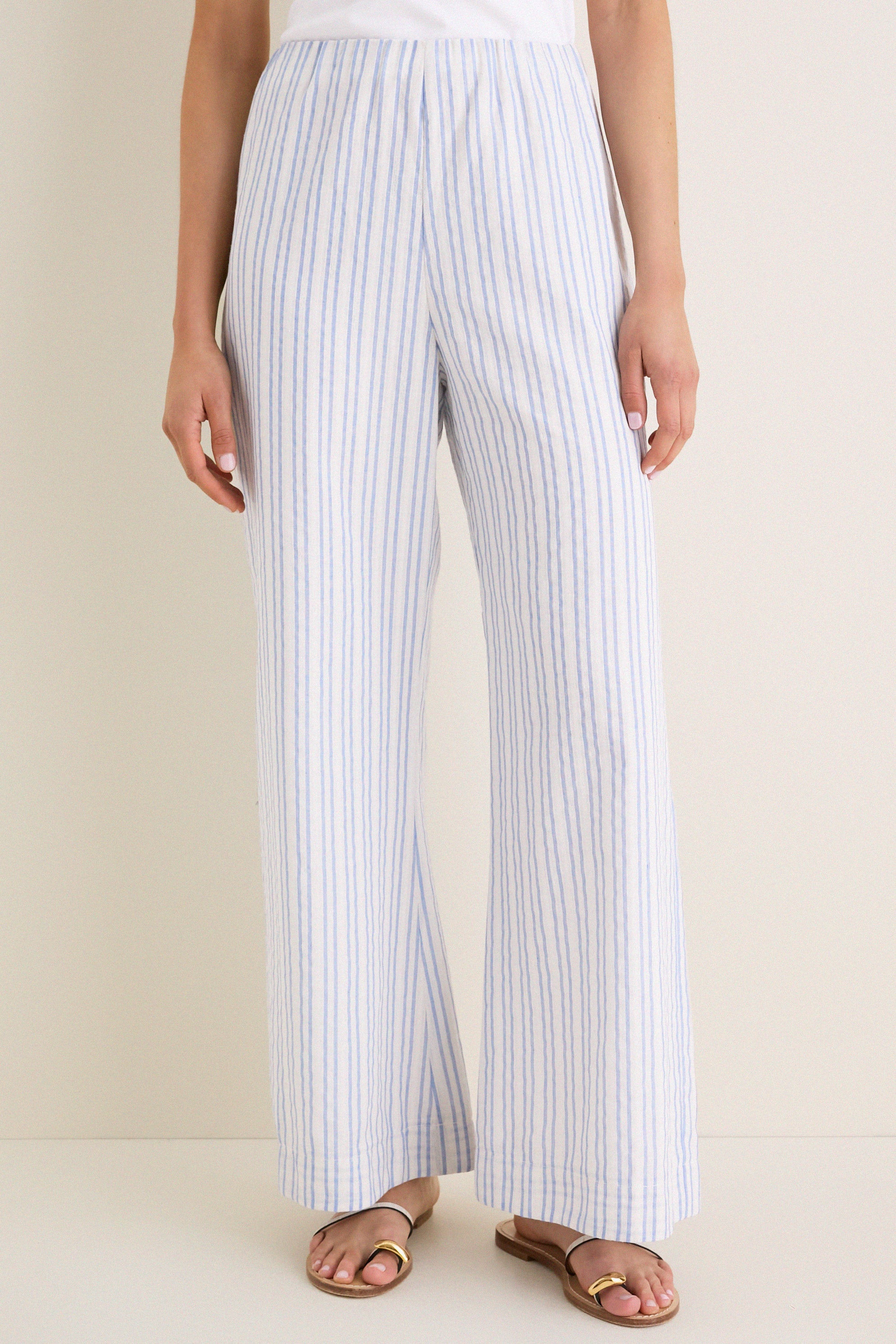 Seersucker Stripe Anya Pant | Tuckernuck (US)