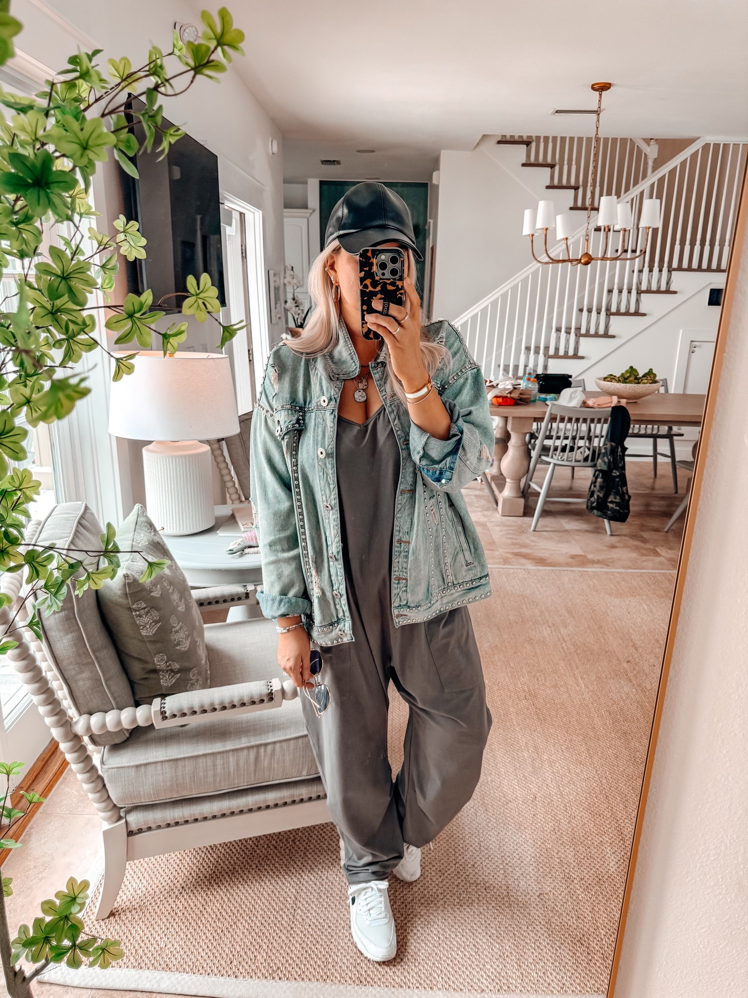 Casual dinner outfit in 30A! Love this jumper because you can wear it as is in summer or put a jacket on for cooler weather! Cute with sandals and sneakers. 

#LTKOver40 #LTKootd #LTKMidsize