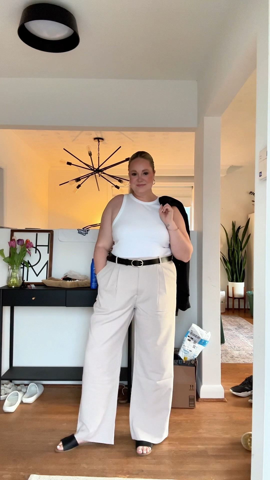 The perfect work, drinks or brunch outfit - that’s comfortable!

Blazer: 2XL
Pants: 34R
Shirt: XL

#LTKmidsize #LTKcanada #LTKplussize