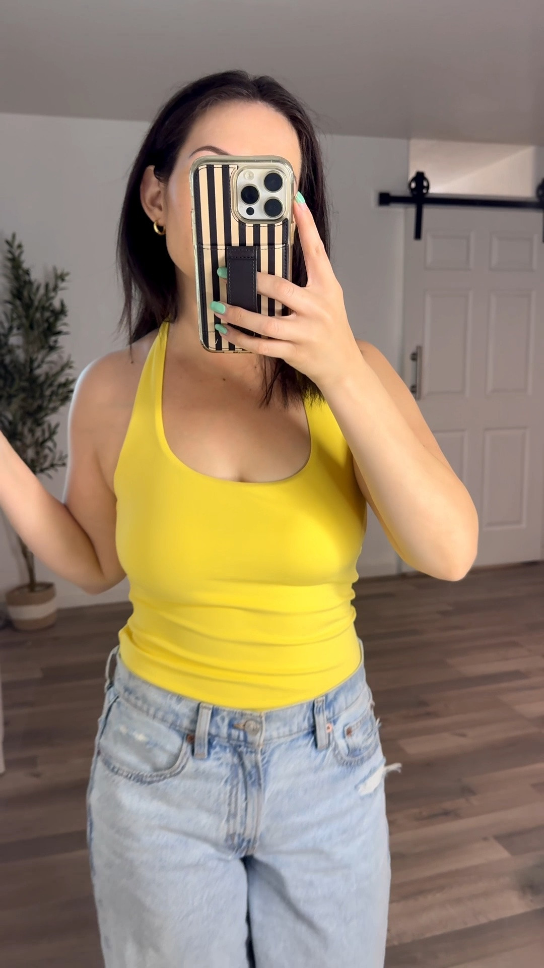 If you’re looking for a good halter top this one is it! It fits so comfortably and flattering. For reference I’m 5’2 127 lbs wearing a size medium.

#LTKgrwm #LTKSaleAlert #LTKmomlife