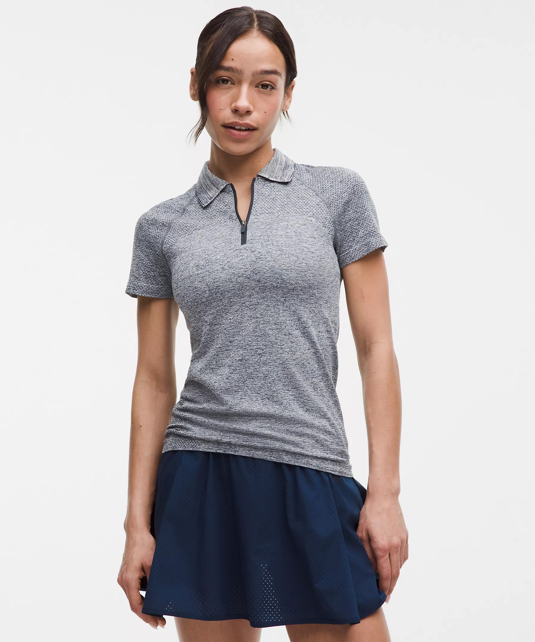 Swiftly Tech Short Sleeve Half-Zip Polo Shirt | Lululemon (US)
