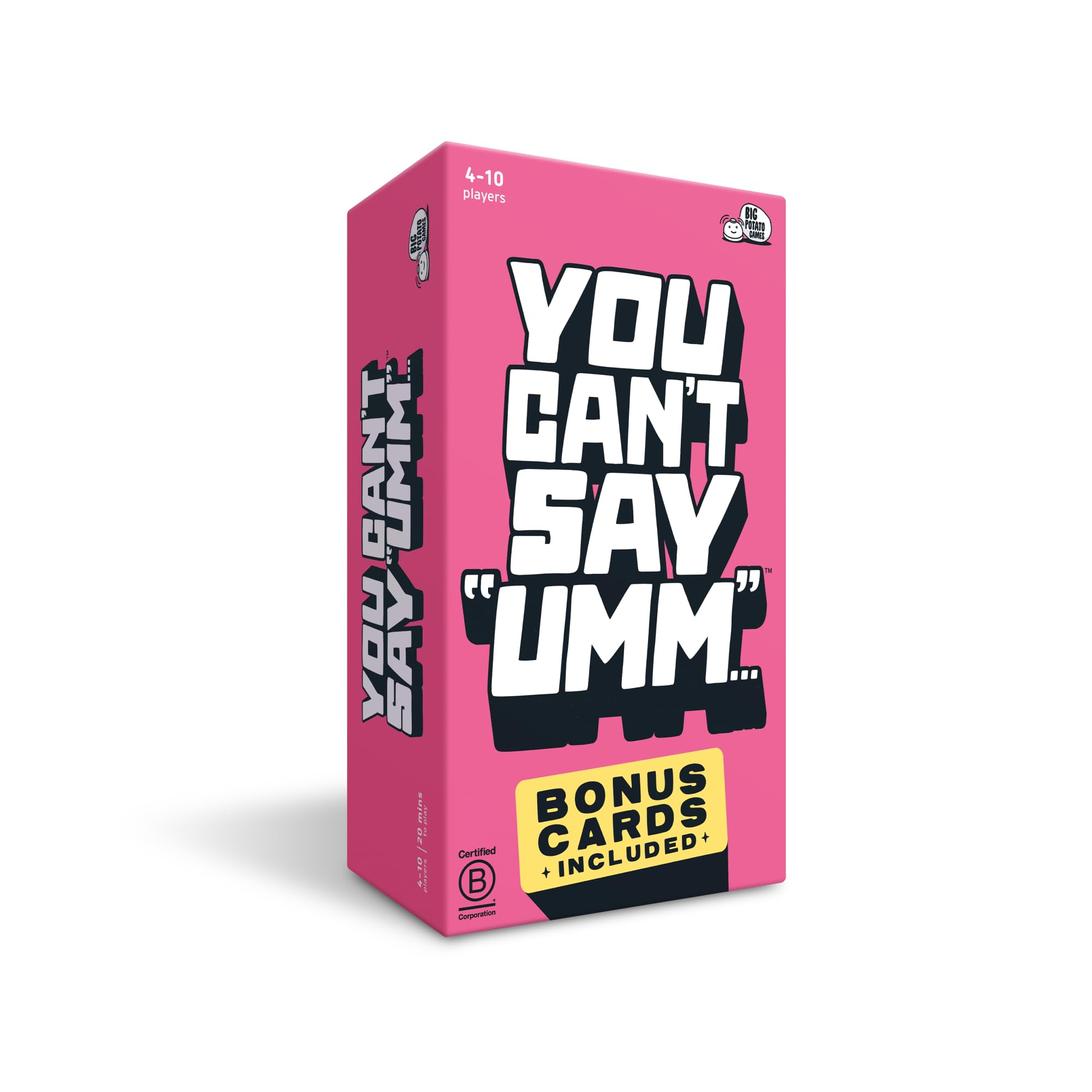 You Can't Say UMM: A Party Game for Family and Adults, Fast-Paced Family Word Game, Must Have for... | Amazon (US)
