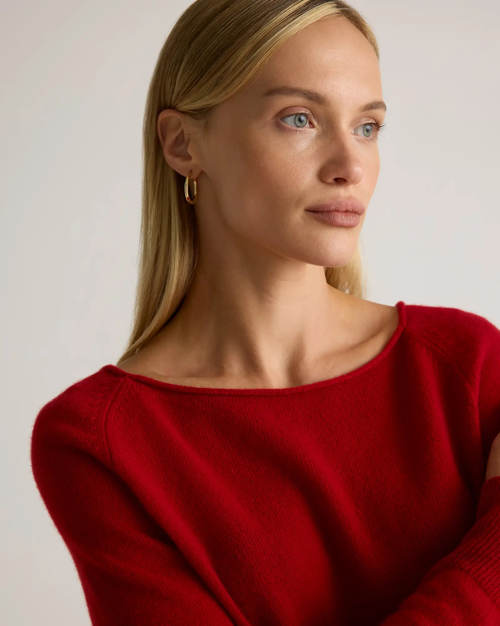 Mongolian Cashmere Boatneck Sweater | Quince