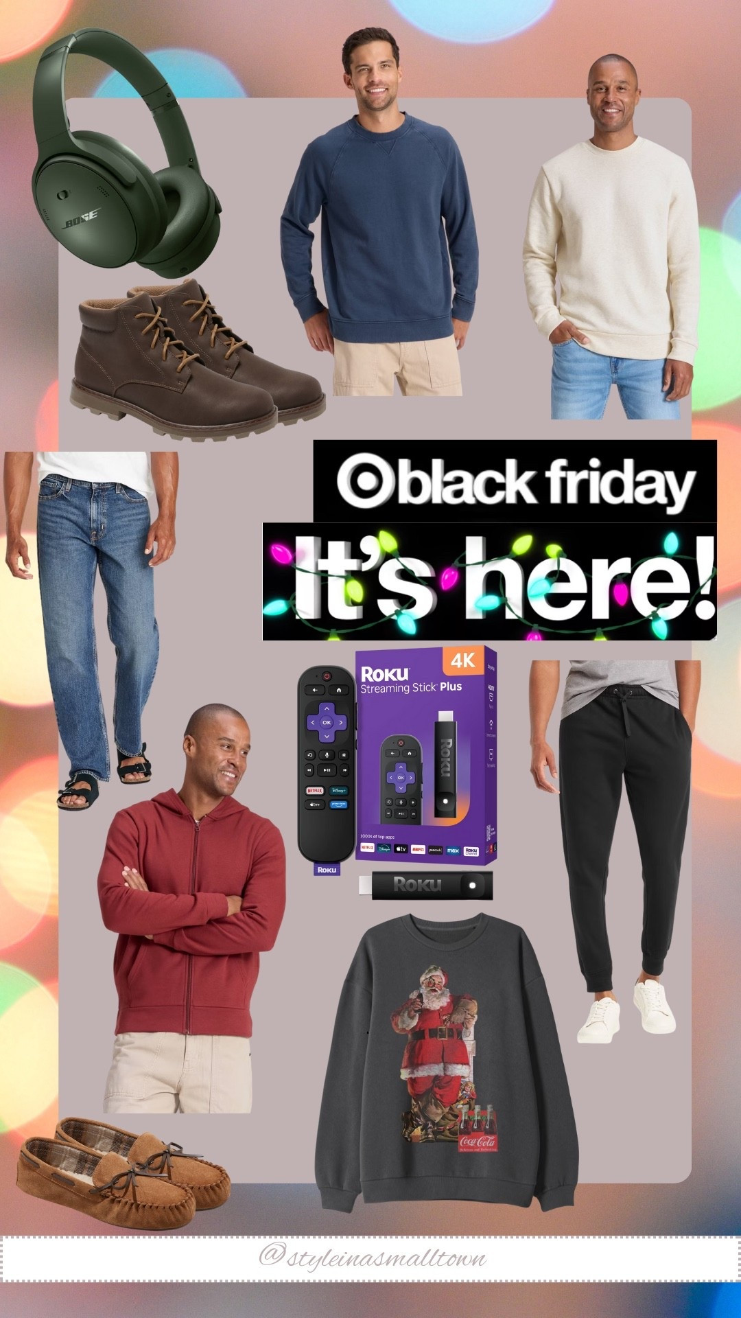 Target Black Friday deals in men’s gift ideas 🎁


Target Black Friday men’s fashion deals, men’s clothing sale at Target, Target men’s winter outfit discounts, affordable men’s outerwear Black Friday deals, men’s sweaters and flannels on sale, Target men’s boots and accessories savings, cozy men’s loungewear and pajama deals, trending men’s fashion finds at Target, Target men’s activewear and athleisure sale, men’s grooming and self-care Black Friday deals at Target

#LTKCyberWeek #LTKSaleAlert #LTKGiftGuide
